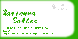 marianna dobler business card